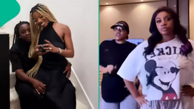 BBNaija Star Angel Smith's CCTV Confrontation with Estranged Partner Tumi Goes Viral