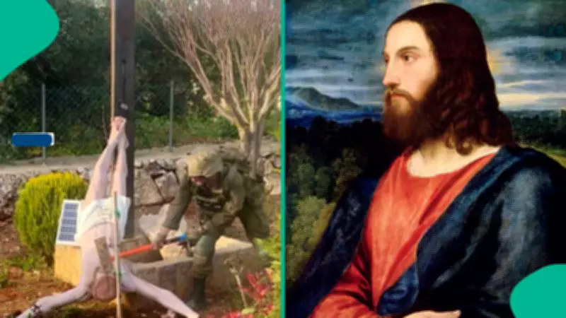 Biblical Verse Misuse: Scholars Debunk 'Children of Devil' Claim as Soldier Destroys Jesus Statue