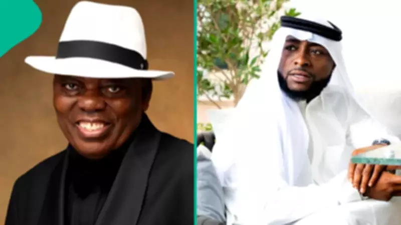 Billionaire Okoya Asks 'Who is This?' After Davido Greets Him at Party