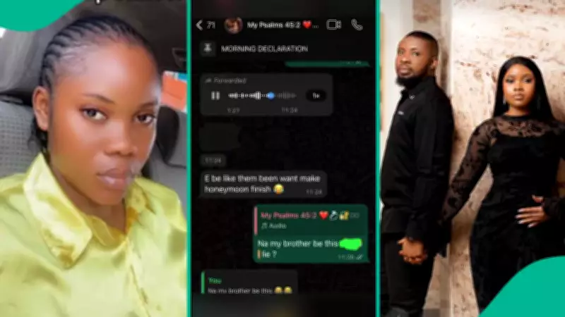 Brother Sends Stern Voice Note Warning to Sister's Newlywed Husband Against Domestic Violence