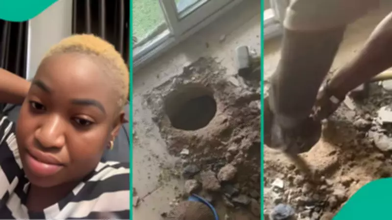Businesswoman Discovers Buried Calabash Under Shop Floor, Thanks God