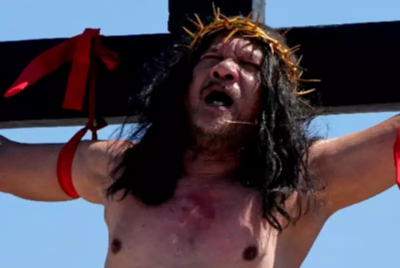 Carpenter Ends 37-Year Crucifixion Ritual, Chooses Not to Be Whipped This Year