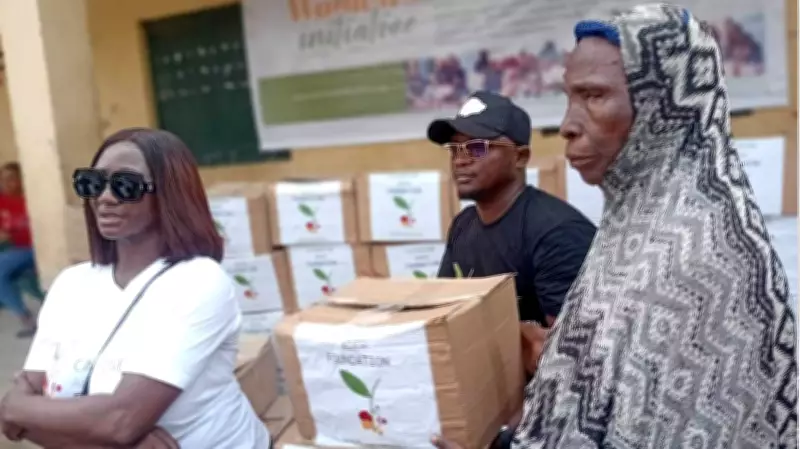Catherine Ade Foundation Distributes Food to Over 200 Vulnerable Residents in Abuja