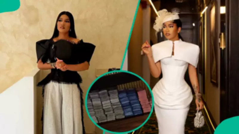 Celebrity Diiadem Sparks Outrage by Flaunting Cash at 35th Birthday Bash