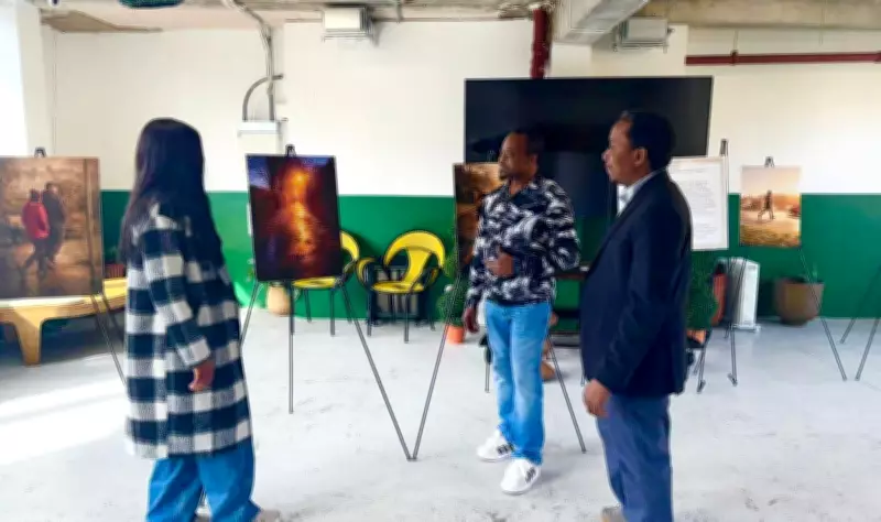 Chizitere's Solo Exhibition 'The Quiet Geometry of Being' Evokes Contemplation