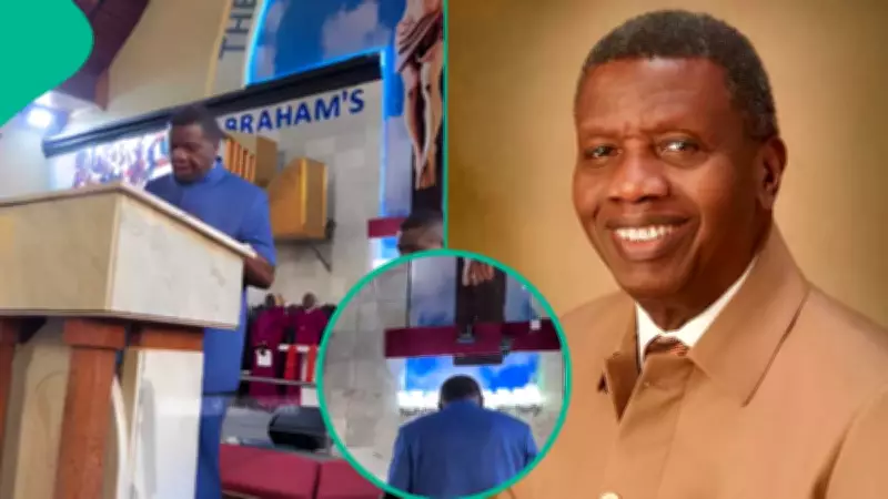 Controversy Erupts as RCCG's Pastor Adeboye Bows at Another Church's Pulpit in Ogun