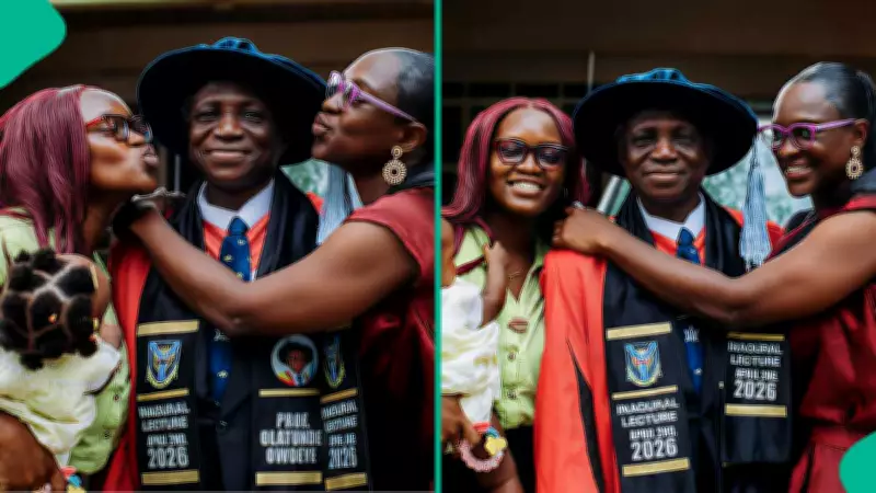 Daughter Celebrates Father's Historic Inaugural Lecture at University of Ibadan
