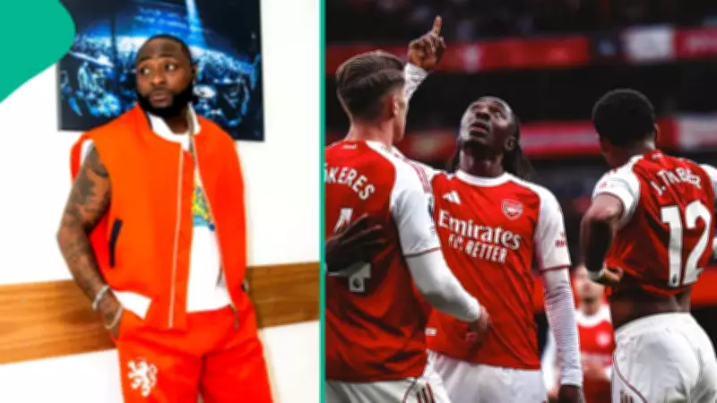 Davido Distances Himself from Arsenal, Reveals Past Allegiance to Premier League Club