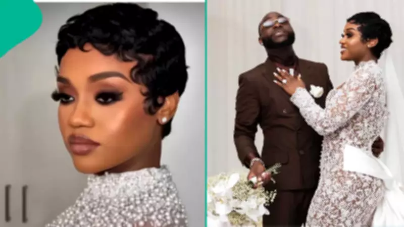 Davido Praises Wife Chioma's New Hairstyle After Viral Pixie Cut Trend