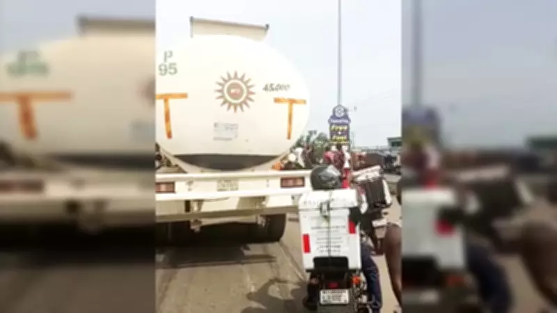 Dispatch Rider Killed in Lagos as Speeding NIPCO Tanker Rams Motorcycle