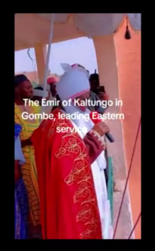 Emir of Kaltungo Leads Christian Hymn, Sparks Religious Affiliation Debate