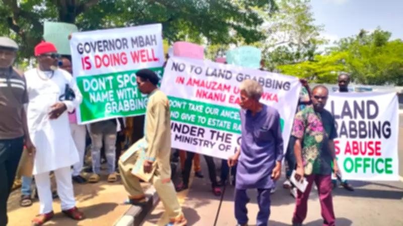 Enugu Communities Protest Alleged School Land Conversion to Housing Estate