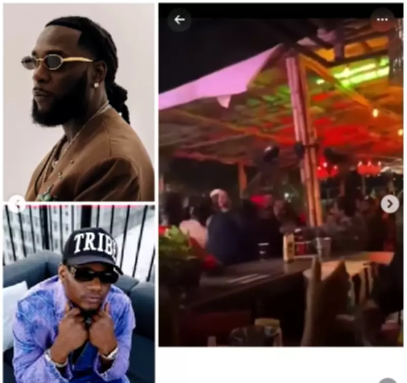 Eyewitness Details Alleged Clash Between Burna Boy and DJ Tunez at Private Event