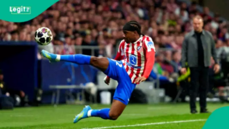 Fans Praise Lookman as Atletico Madrid Reach Champions League Semifinals Over Barcelona