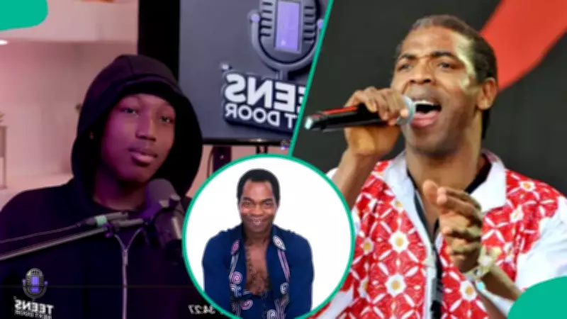 Femi Kuti's Son Ayo Reveals He Lost Virginity at 16 to Beat Family Record