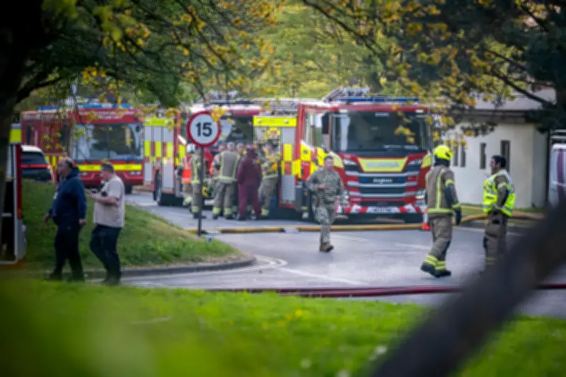 Fire Breaks Out at RAF Base Used by US for Iran Operations