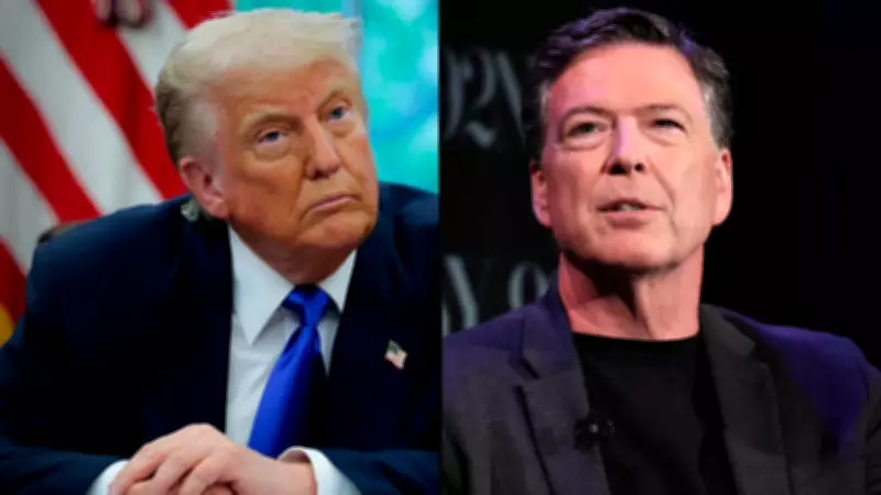 Former FBI Chief Comey Charged with Threatening President Trump's Life