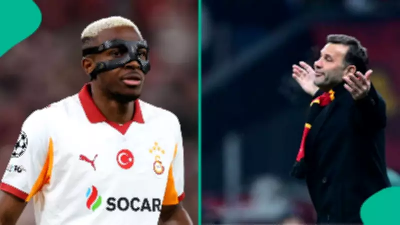 Galatasaray Coach Okan Buruk Addresses Team's Struggles Without Injured Victor Osimhen