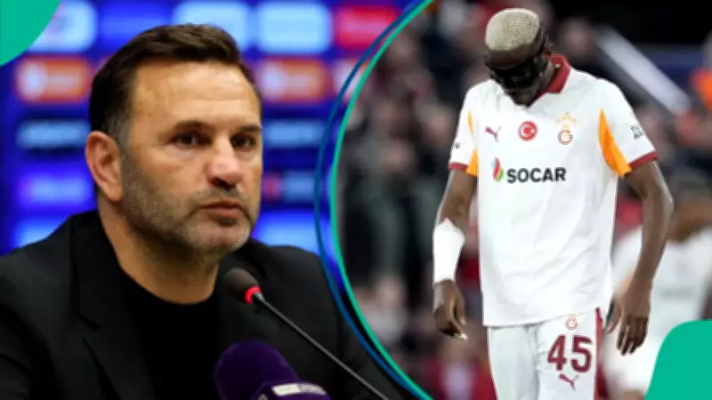 Galatasaray Coach Okan Buruk Updates on Victor Osimhen's Injury Recovery