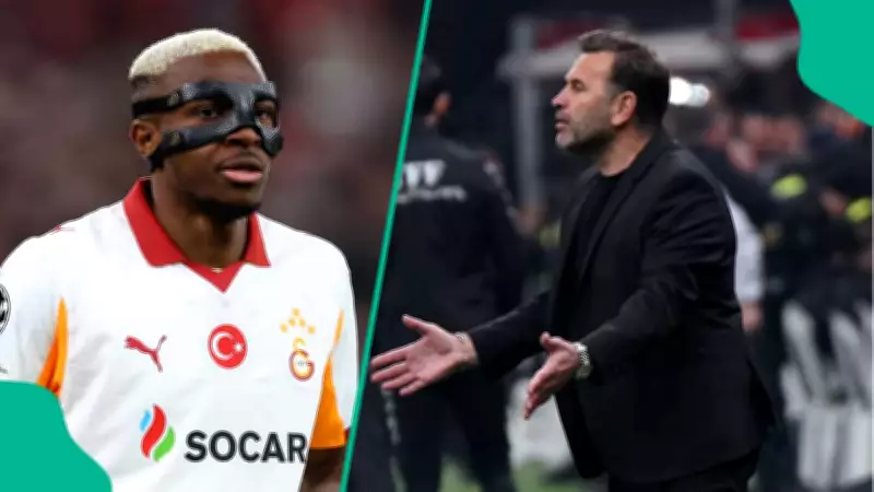 Galatasaray Coach Urges Victor Osimhen to Return Amid Team Struggles