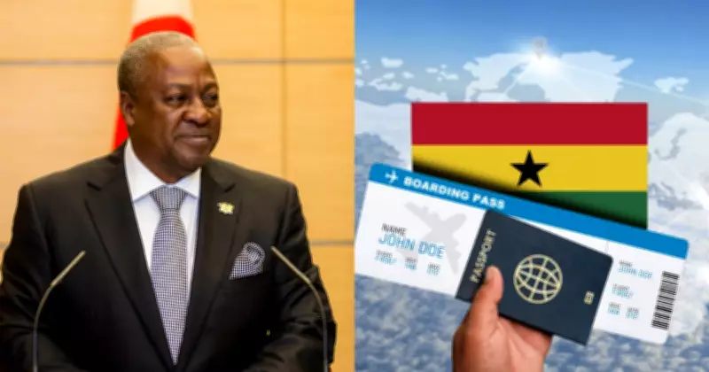 Ghana Announces Visa-Free Entry for All Africans Starting May 25, 2026
