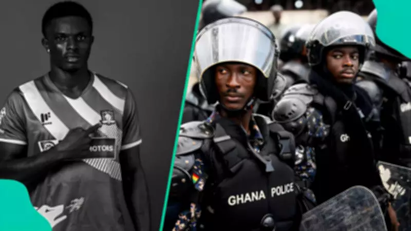 Ghana Police Launch Manhunt After Footballer Killed in Team Bus Robbery Attack