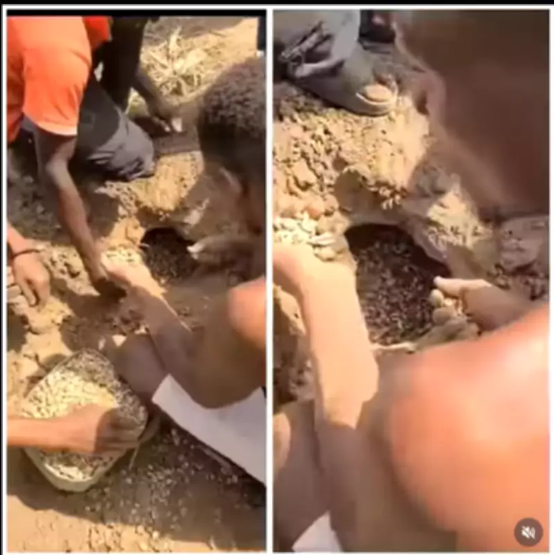 Ghanaian Youths Unearth Alleged Ancient Underground Money Vault Linked to Ancestors