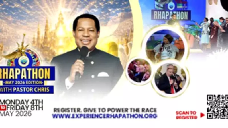 Global Rhapathon 2026 with Pastor Chris to Power Race for Evangelism