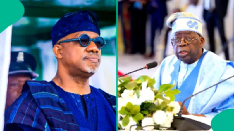 Governor Dapo Abiodun Presents Ceremonial Sword to President Tinubu in Ogun State