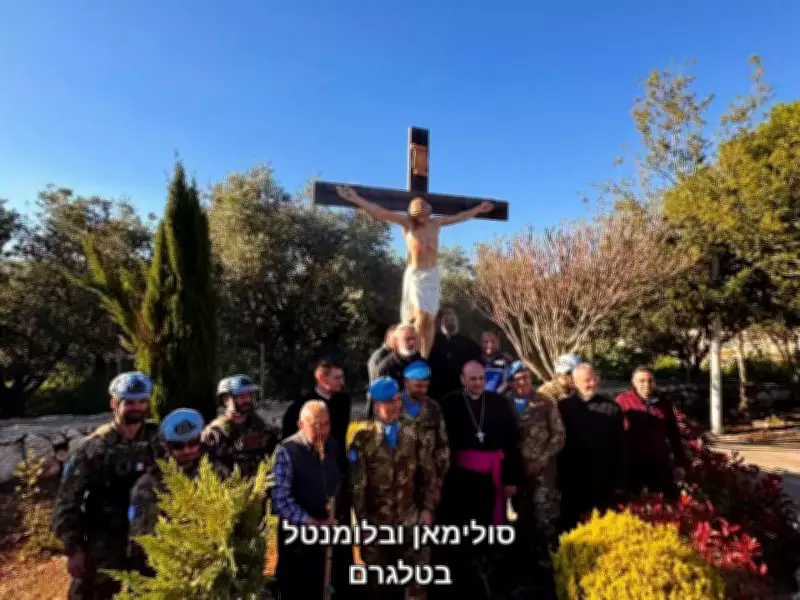 Italian peacekeepers replace vandalized Jesus statue in Lebanon after Israeli soldier attack