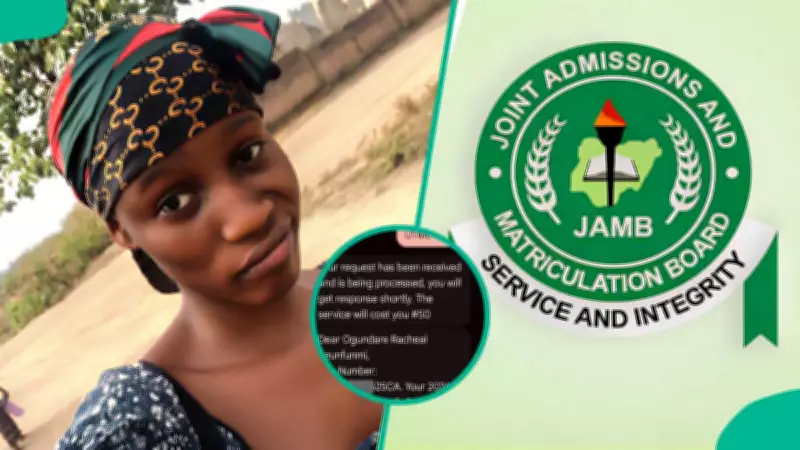 JAMB 2026: Girl Amazed After Scoring 97 in Chemistry, Total 283 in UTME Results