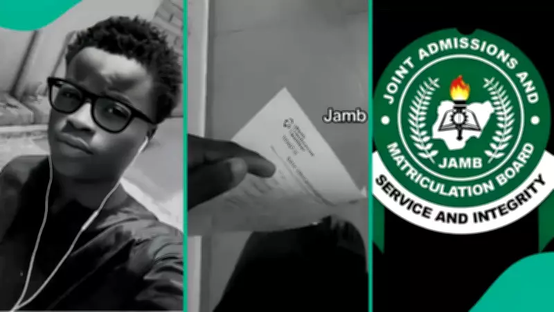 JAMB 2026: Student Breaks Down in Tears After Checking Exam Slip, Shares Disappointment