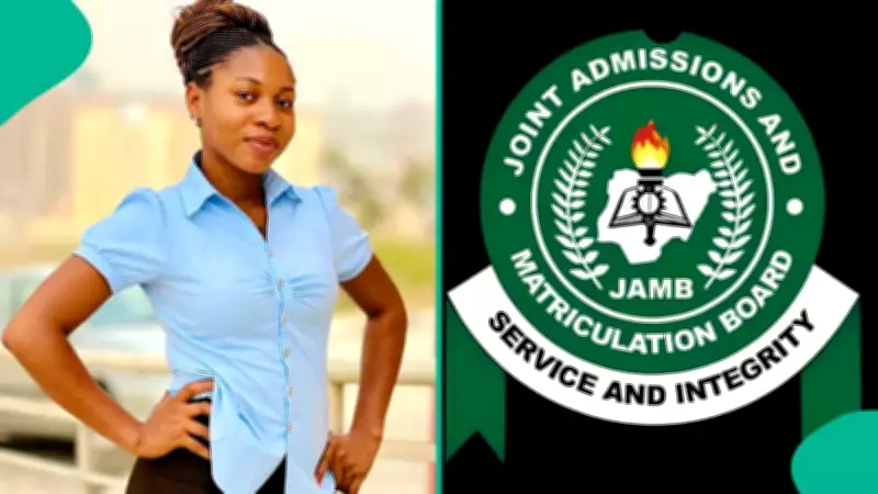 JAMB 2026: TikToker Lists Only 3 Items Allowed in Exam Hall, Video Goes Viral
