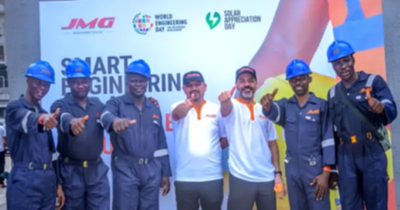 JMG Leads Engineering Walk in Lagos to Promote Solar Energy and Sustainable Solutions