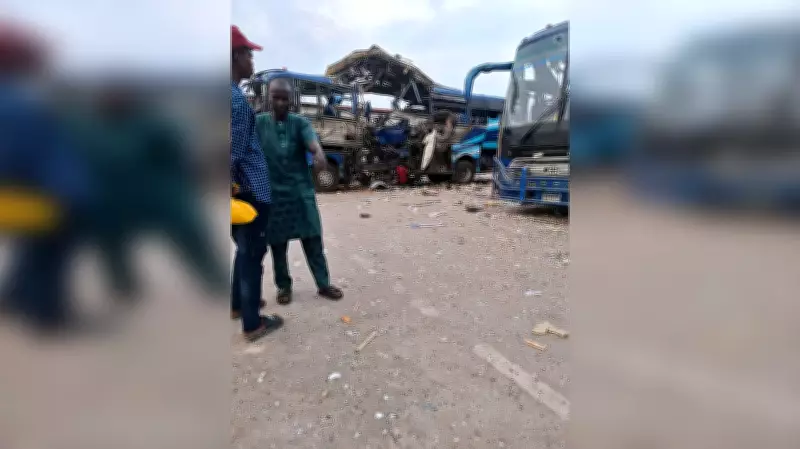 Kaduna Motor Park Explosion Destroys Three CNG Buses, Police Confirm No Bomb