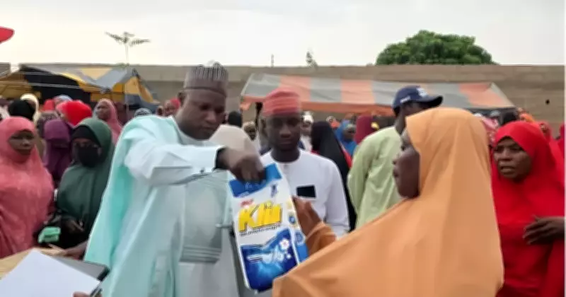 Kano LG chairman sparks outrage after distributing detergent to women