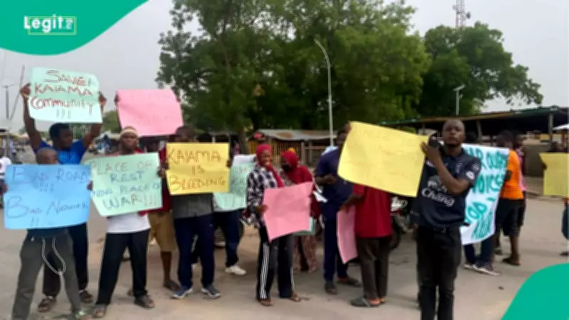Kwara Youths Stage Massive Protest Over Rising Insecurity, Demand Release of 176 Woro Victims