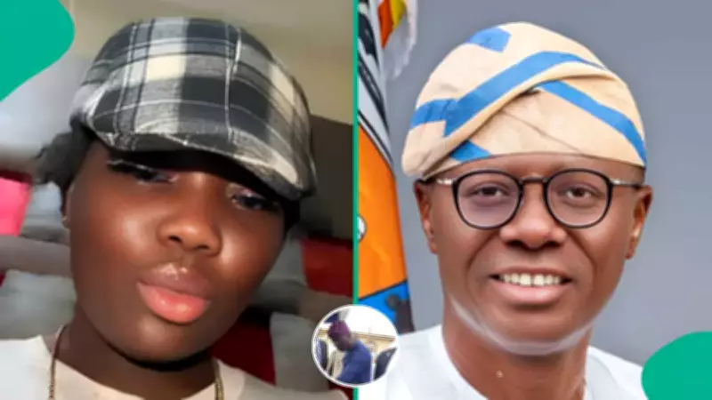 Lagos Lady Captures Governor Sanwo-Olu Buying Street Food in Viral TikTok Video