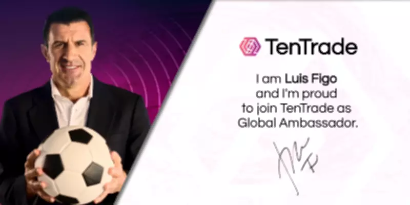 Luis Figo Joins TenTrade as Global Ambassador to Inspire Next Generation