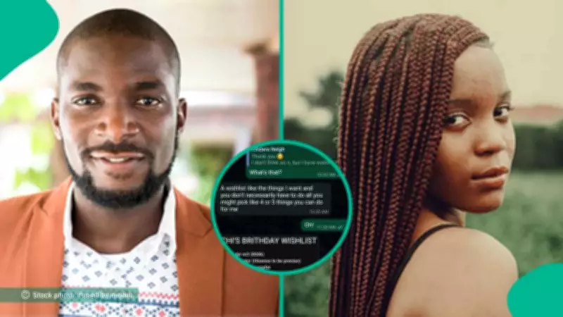 Man Shocked After Female Neighbor Who Cooks for Him Sends Expensive Birthday Wishlist