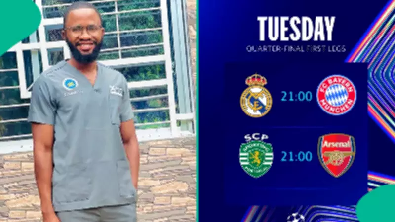 Man with 15 Accurate Predictions Forecasts UEFA Champions League Quarter-Final Results
