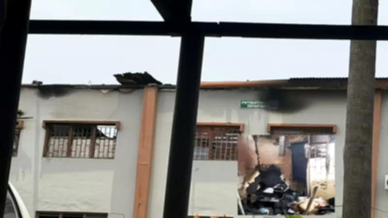 Midnight Fire Destroys Therapy Building at Yaba Neuro-Psychiatric Hospital in Lagos
