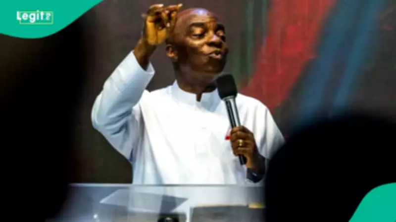 Mixed Reactions as Bishop Oyedepo Preaches by Roadside in Ogun State