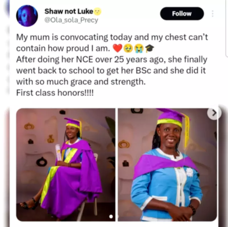 Mother Graduates with First Class Honors 25 Years After NCE, Daughter Celebrates