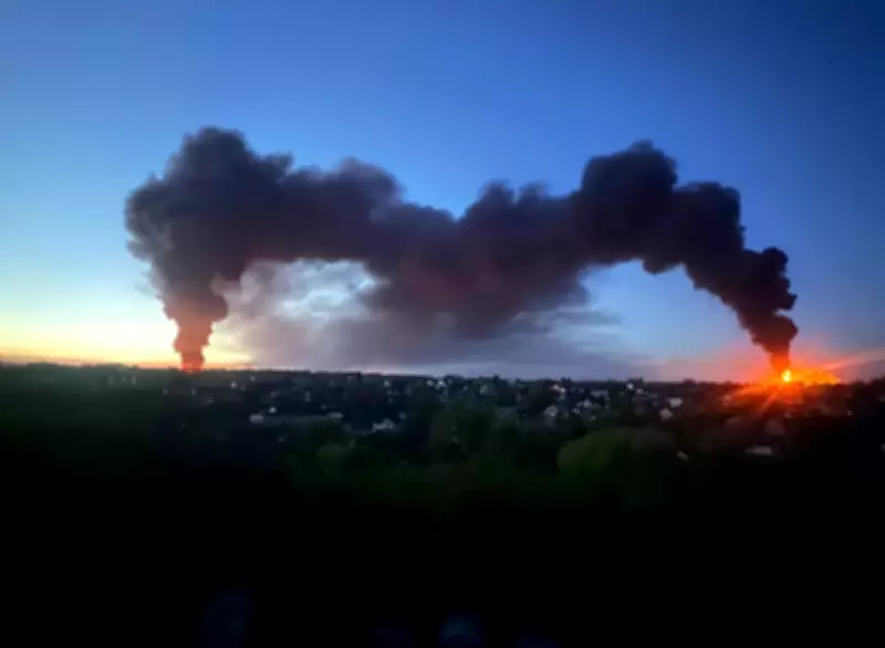 NATO Scrambles RAF Typhoons After Russian Drone and Missile Attacks on Ukraine