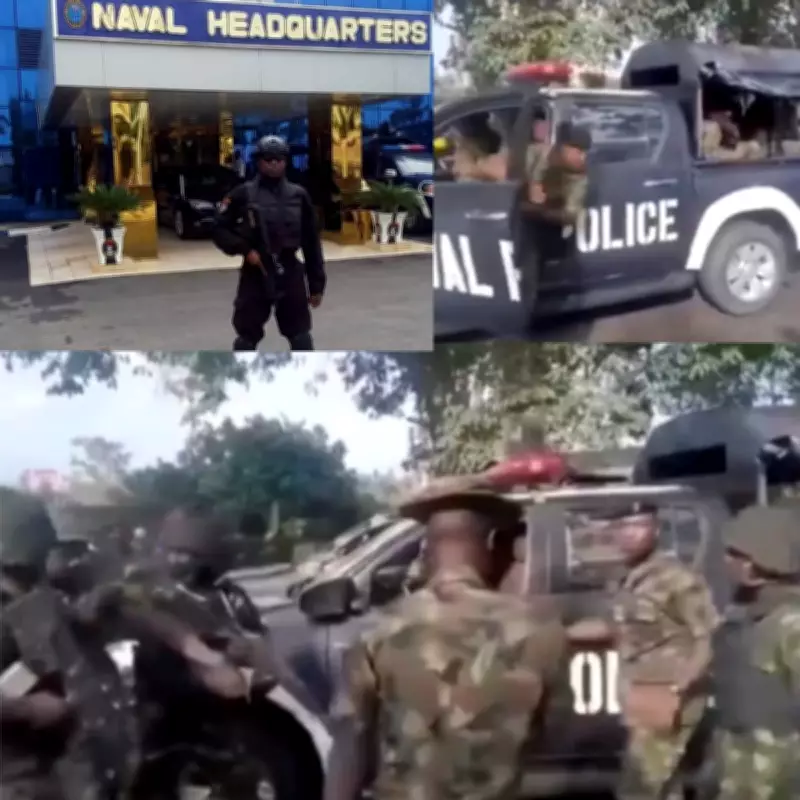 Navy Arrests Personnel After Viral Brawl During Tinubu's Bayelsa Visit