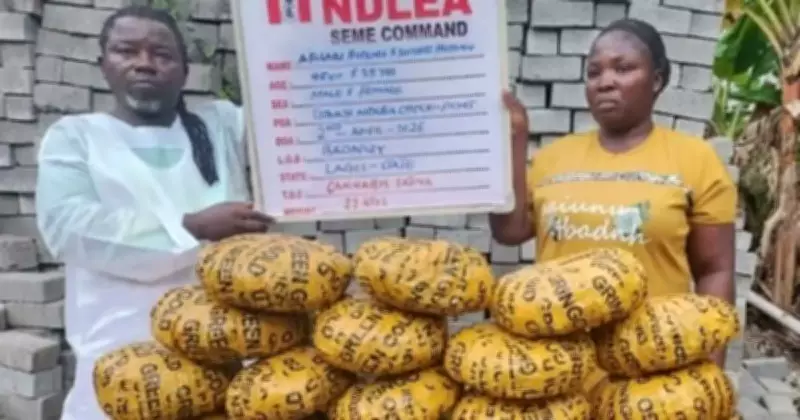 NDLEA Arrests Celestial Church Pastor and Wife with 11kg of Skunk Hidden in Vehicle