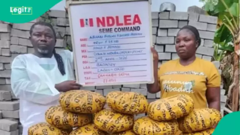 NDLEA Arrests Pastor and Wife with 11kg of Skunk Hidden in Vehicle in Lagos