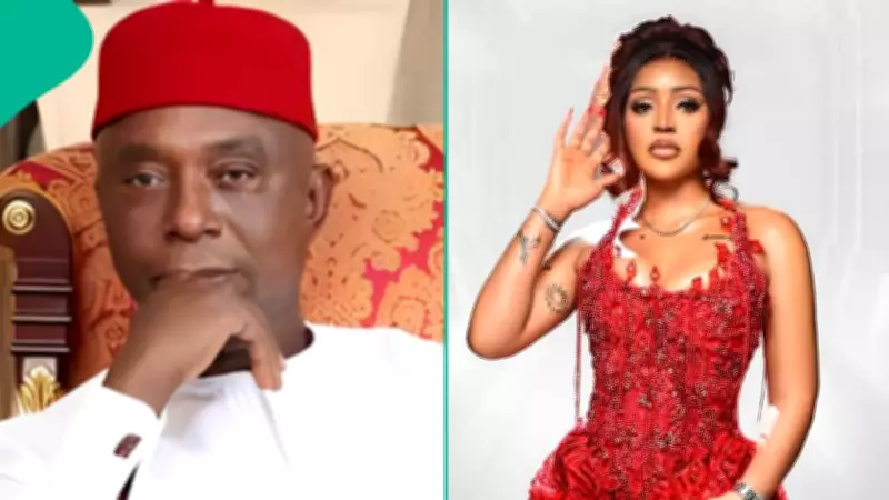 Ned Nwoko's Airport Appearance in Ogun Sparks Online Buzz Over Regina Daniels