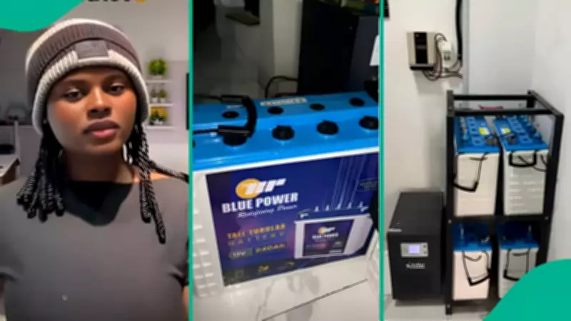Nigerian Businesswoman Invests Millions in 7kVA Solar System Amid Power Outages